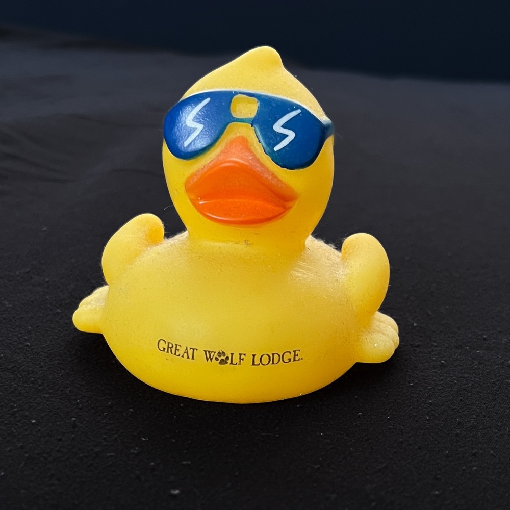 Yellow Rubber Duck with Sunglasses
